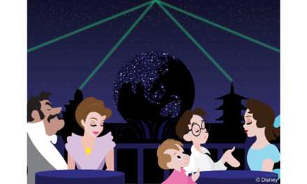 Disney Doodle: The Darling Family Tests Out Rose & Crown Dining Room