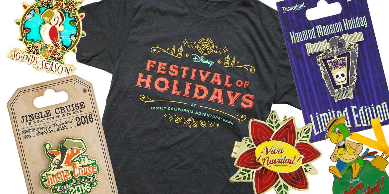 Celebrate the Holidays with Festive Merchandise Created for Disneyland Resort