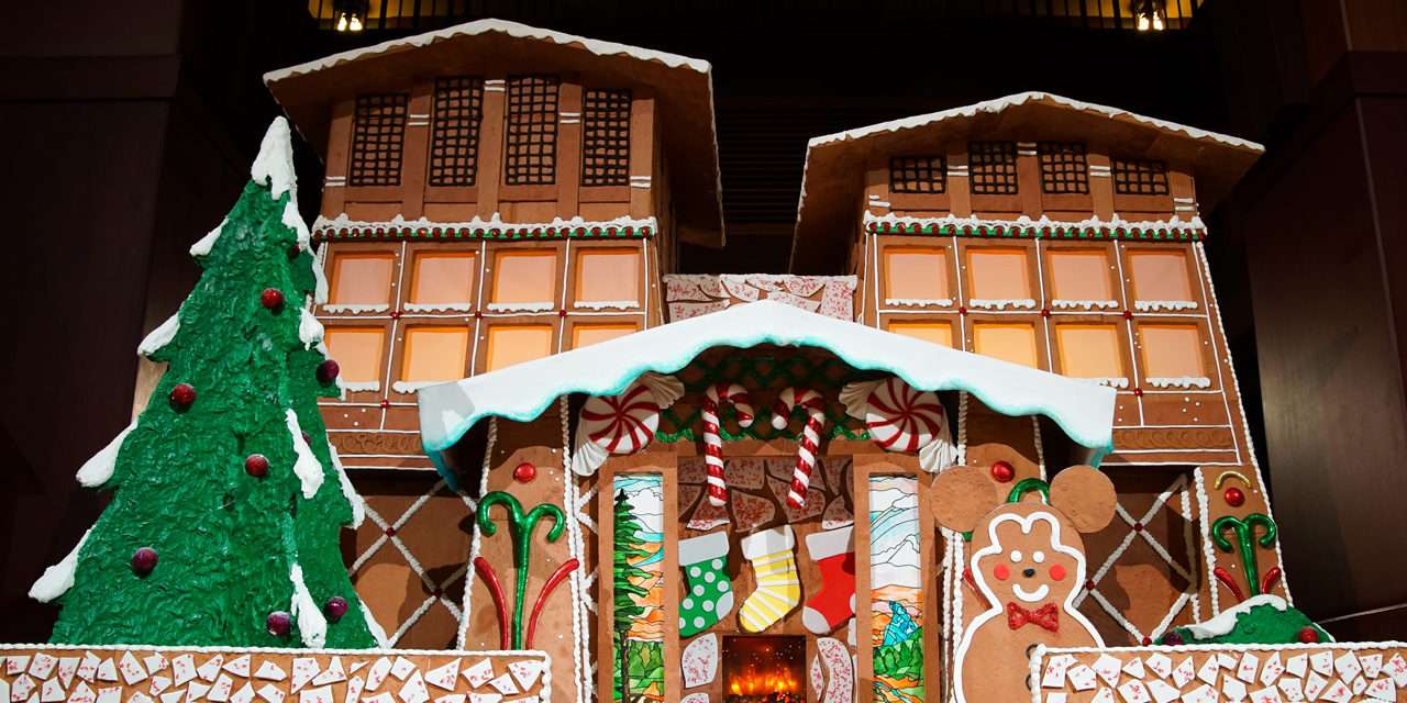 Gingerbread House at Disney’s Grand Californian Hotel & Spa at the Disneyland Resort