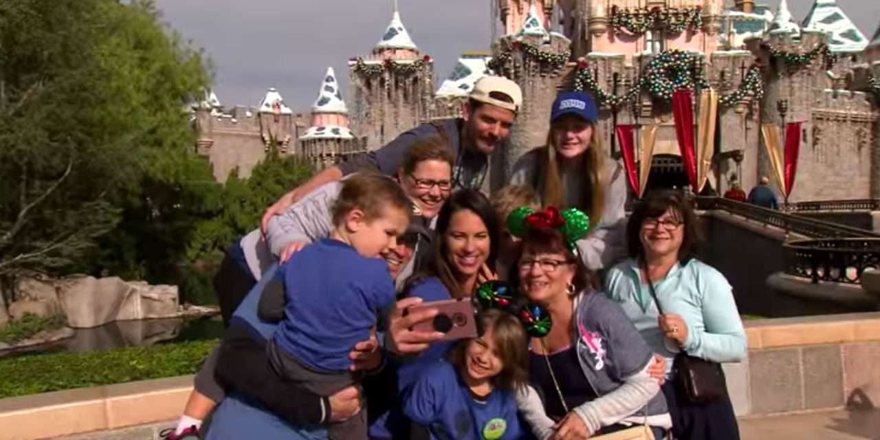 ESPN Major League Baseball Analyst Jessica Mendoza Celebrates Holidays at the Disneyland Resort with Family