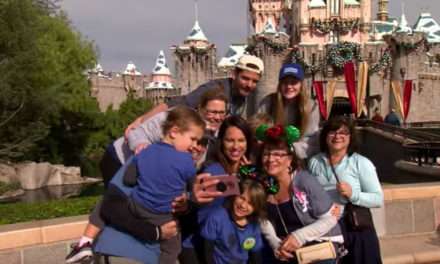 ESPN Major League Baseball Analyst Jessica Mendoza Celebrates Holidays at the Disneyland Resort with Family