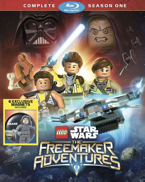 Lego Star Wars Freemaker Season One on Blu-ray and DVD