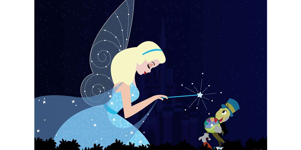 The Blue Fairy Passes Out Pins Jennifer Fickley-Baker