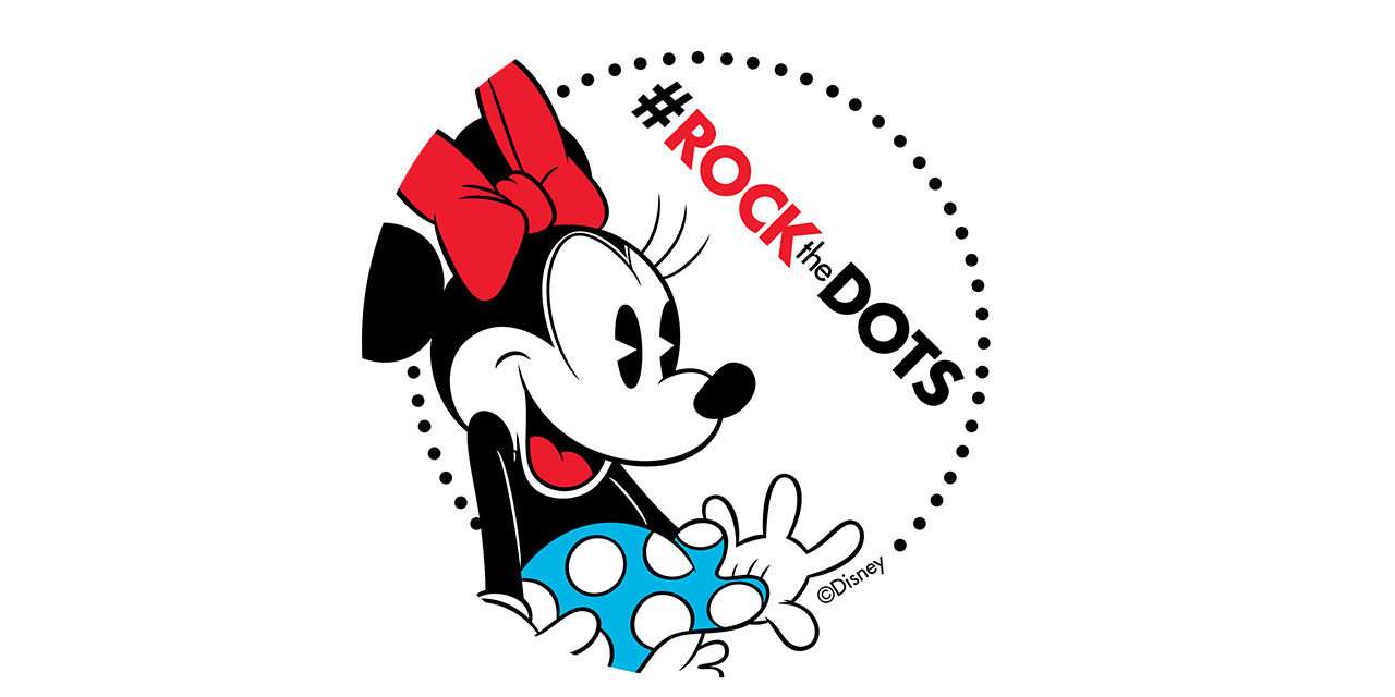 Get ready to #RockTheDots for Minnie Mouse on National Polka Dot Day, January 22