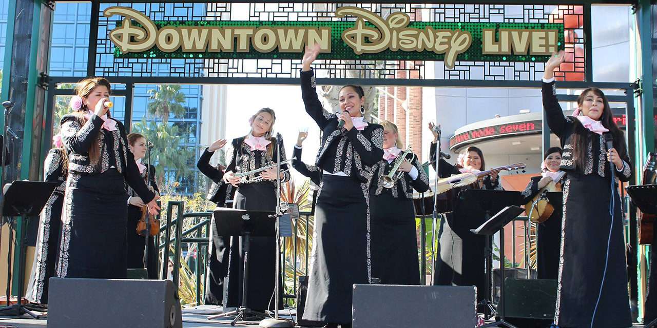 GRAMMY-Nominated Again! Mariachi Divas Will Perform Today in Downtown Disney District at Disneyland Resort