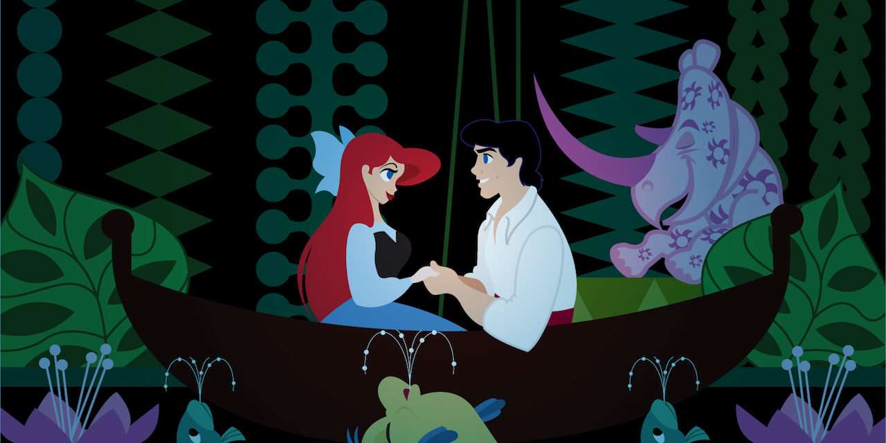 ‘Kiss the Girl’ in Magic Kingdom Park