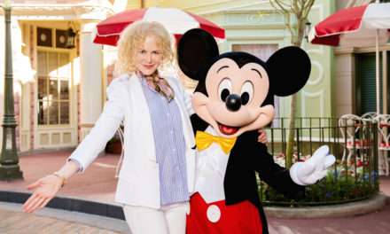 Actress Nicole Kidman Meets Mickey Mouse at Walt Disney World Resort