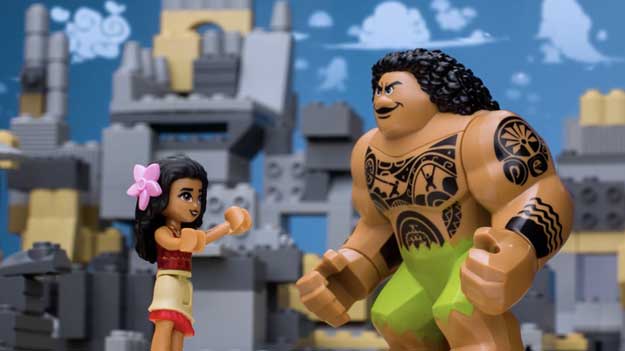 Disney Debuts “As Told By LEGO” Series with Adorable ‘Moana’ Retelling