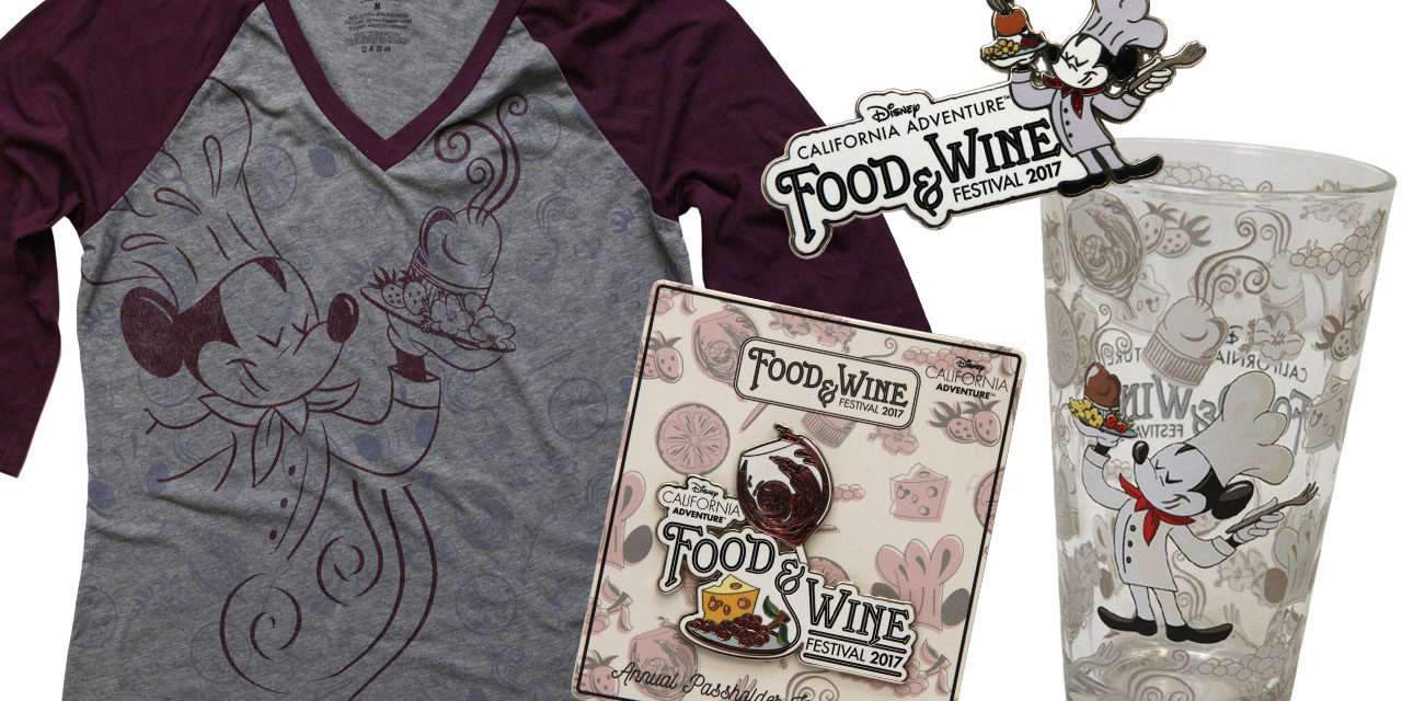 Inside Scoop on 2017 Disney California Adventure Food & Wine Festival Merchandise