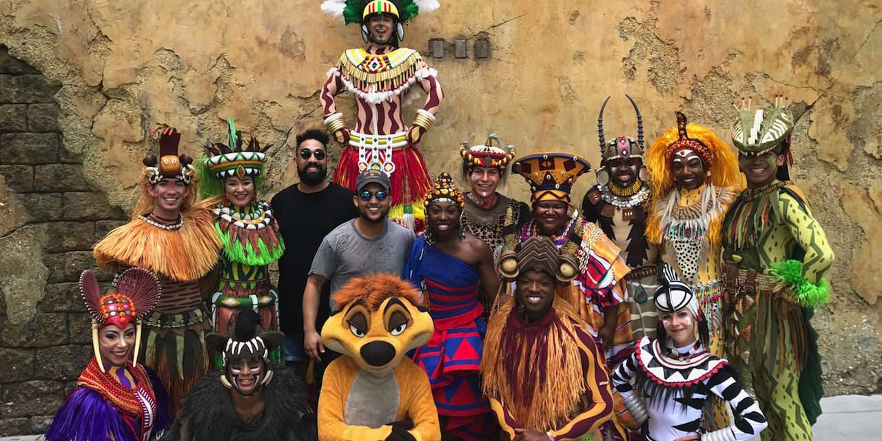 Freeform Star Tahj Mowry Had a Wild Time at Disney’s Animal Kingdom