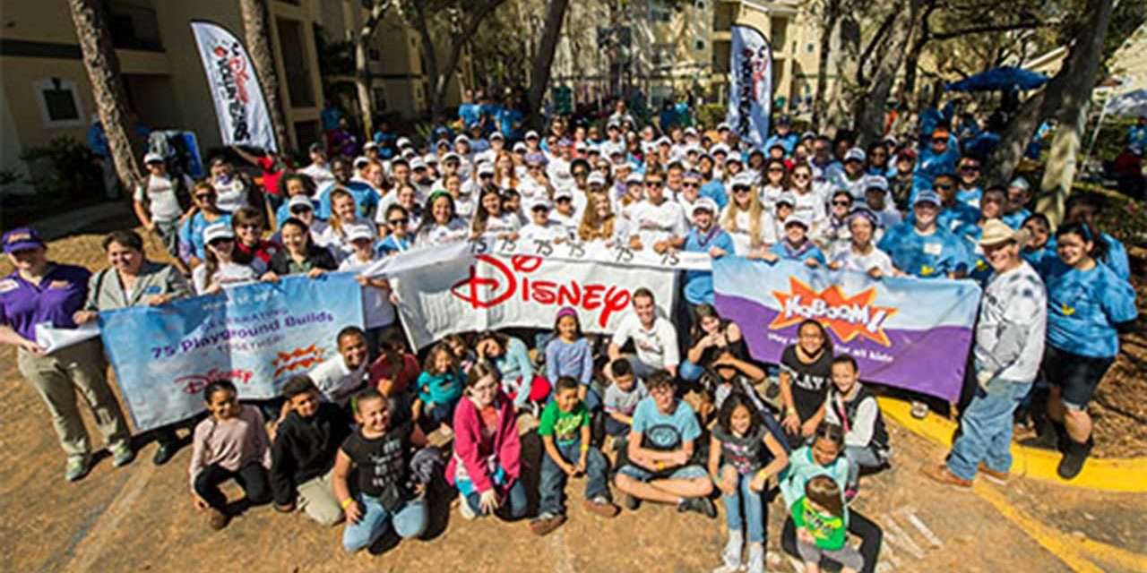 New Disney-Sponsored KaBOOM! Playground Built in Central Florida Community