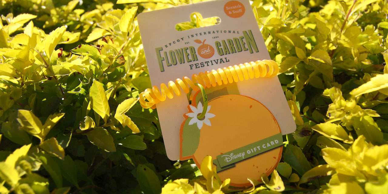 New Disney Gift Card for Epcot International Flower & Garden Festival!