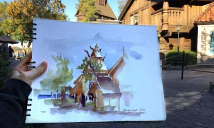 Sketches From The Park: Plein Air In The Norway Pavilion