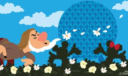 Sneezy Visits The Epcot International Flower & Garden Festival