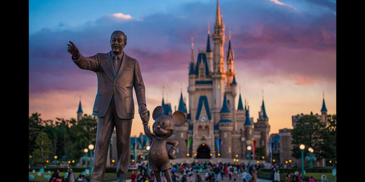 The Partners Statue at Tokyo Disneyland