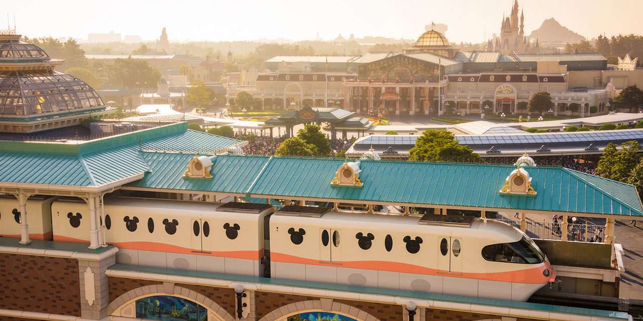 Good Morning From The Tokyo Disneyland Monorail Station