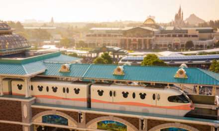 Good Morning From The Tokyo Disneyland Monorail Station