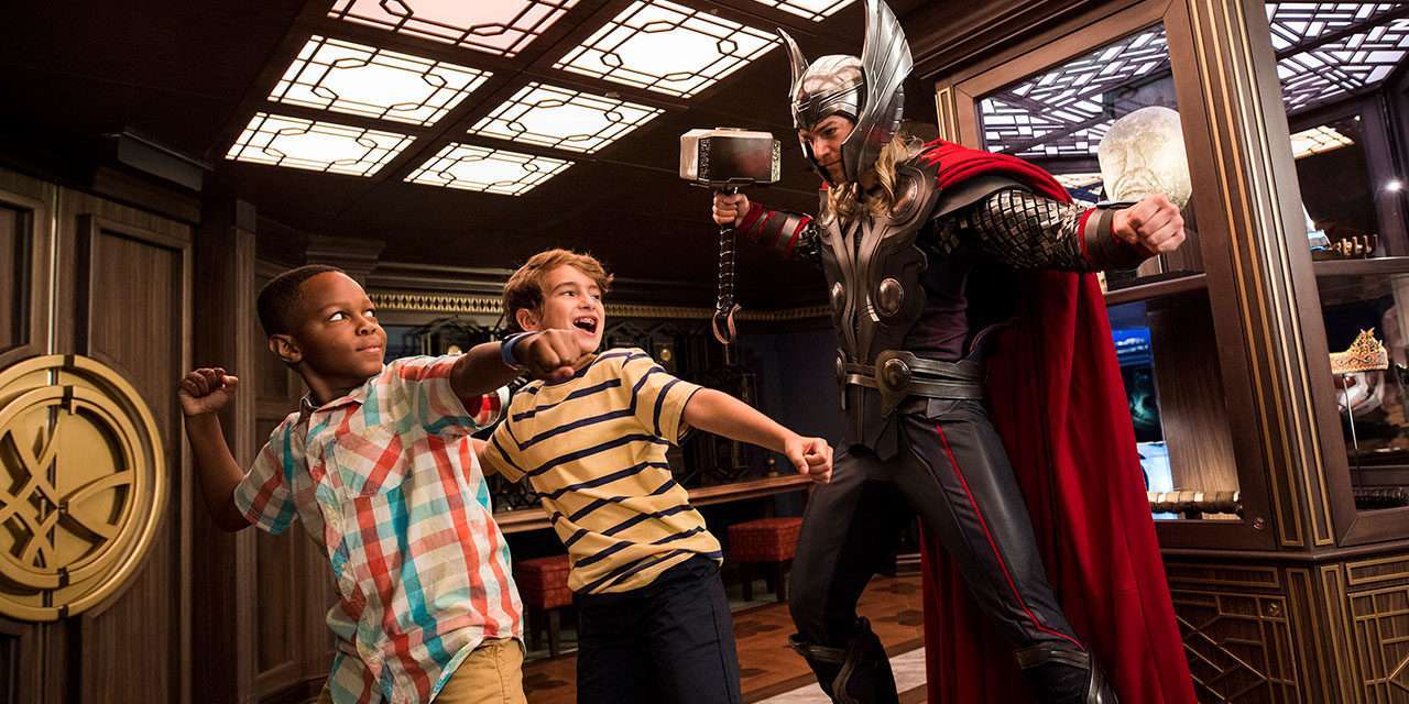 Young Trainees Meet Marvel’s Mightiest at Marvel Super Hero Academy aboard the Disney Fantasy