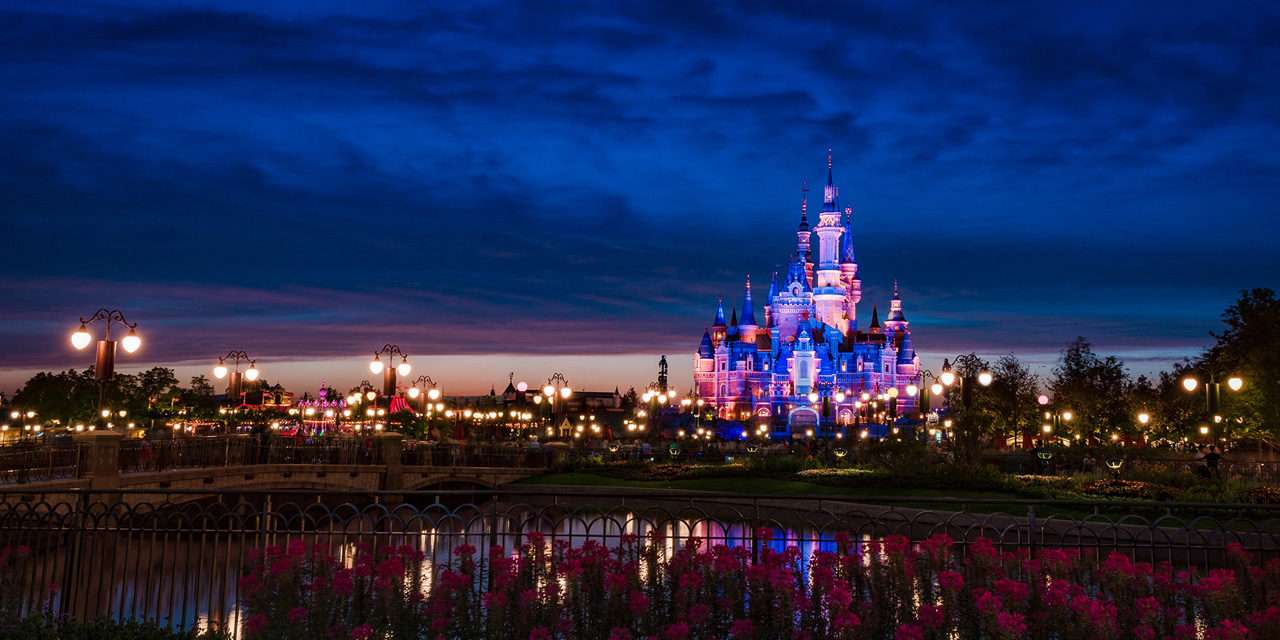 Disney Parks After Dark: The Skyline of Shanghai Disneyland