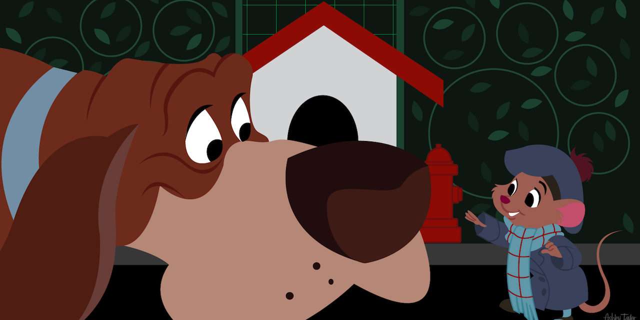 Disney Doodle: Pals from ‘The Great Mouse Detective’ Sniff Out Fun