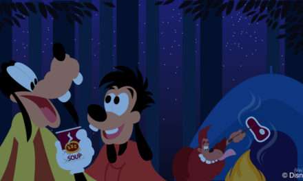 Disney Doodle: Goofy & Max at Disney’s Fort Wilderness Resort & Campground