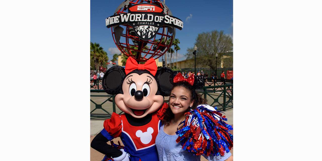 Laurie Hernandez Shows Her Spirit at ESPN Wide World of Sports Complex