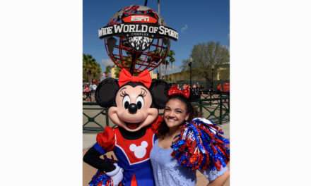 Laurie Hernandez Shows Her Spirit at ESPN Wide World of Sports Complex