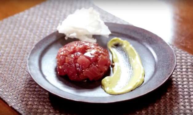 Recipe: Tuna Poke with Avocado Mousse at Aulani, a Disney Resort & Spa