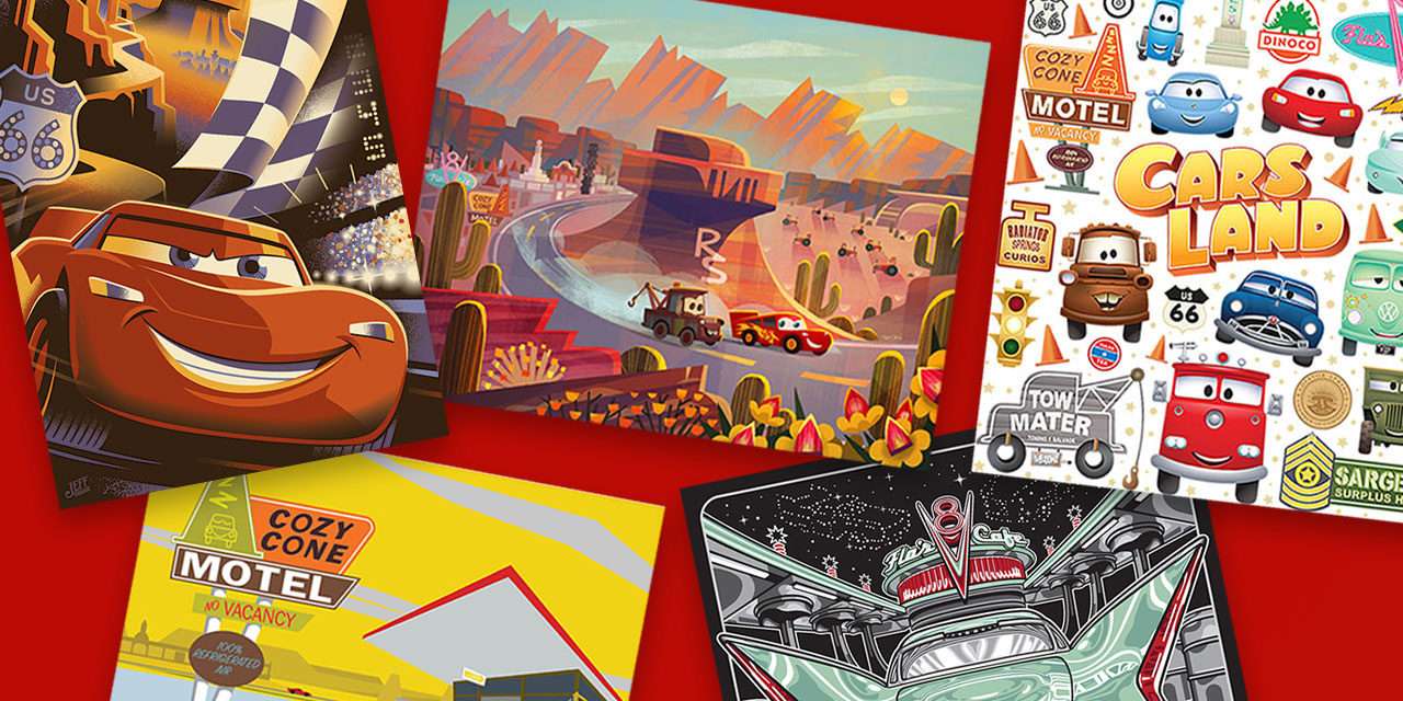 Artists Celebrate Disney-Pixar’s ‘Cars’ and Cars Land at Disney California Adventure Park This Month