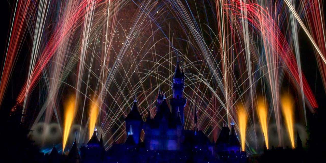An Entire Disneyland Park Fireworks Spectacular in One Picture?!
