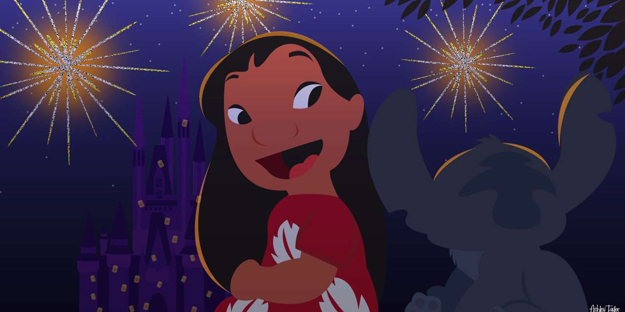 Disney Doodle: Lilo & Stitch Run To See ‘Happily Ever After’