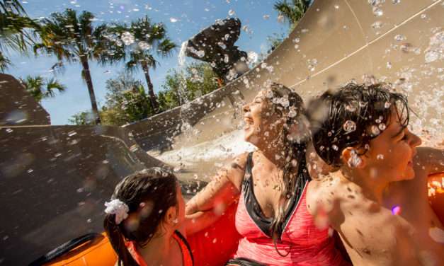 Slide Through Miss Adventure Falls at Disney’s Typhoon Lagoon Water Park