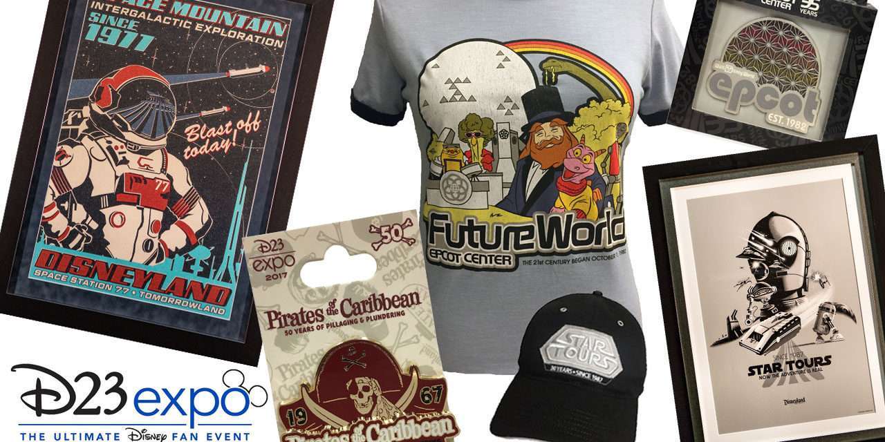 ‘Through the Years’ Collections Will Celebrate Key Milestones at Disney Parks During D23 Expo 2017