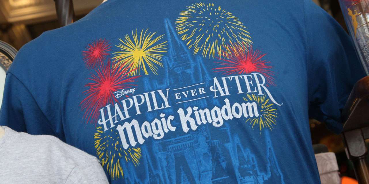 ‘Happily Ever After’ Poster Inspires Commemorative Merchandise at Magic Kingdom Park