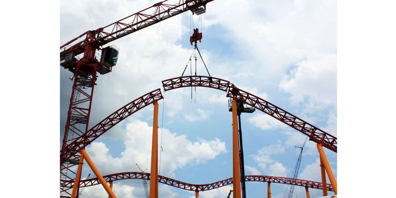 Slinky Dog Dash Track Completed in Toy Story Land