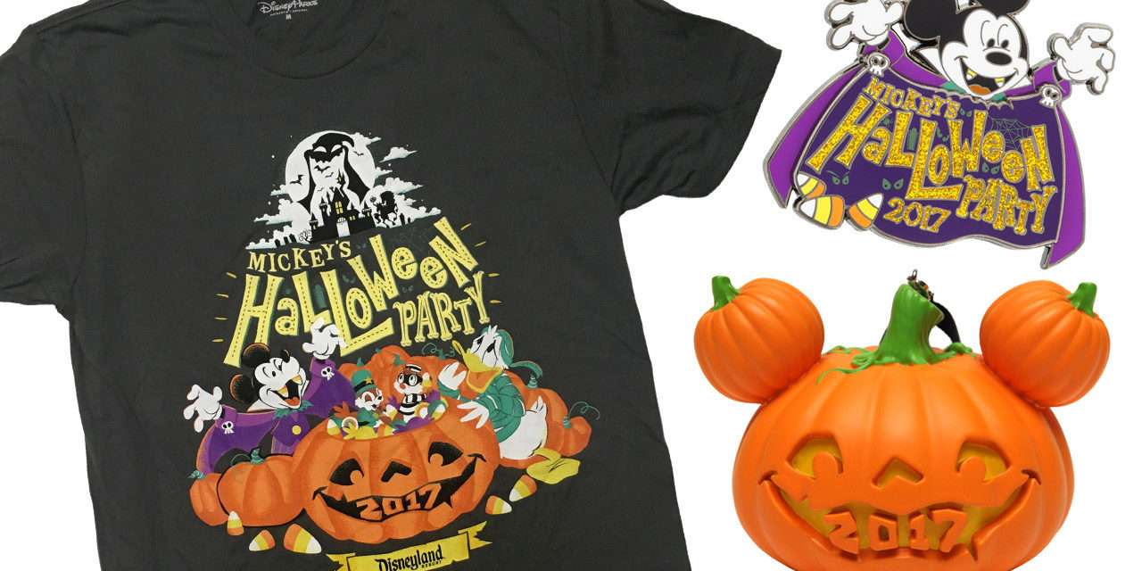 Colorful Commemorative Products Coming to Mickey’s Halloween Party 2017 at Disneyland Park