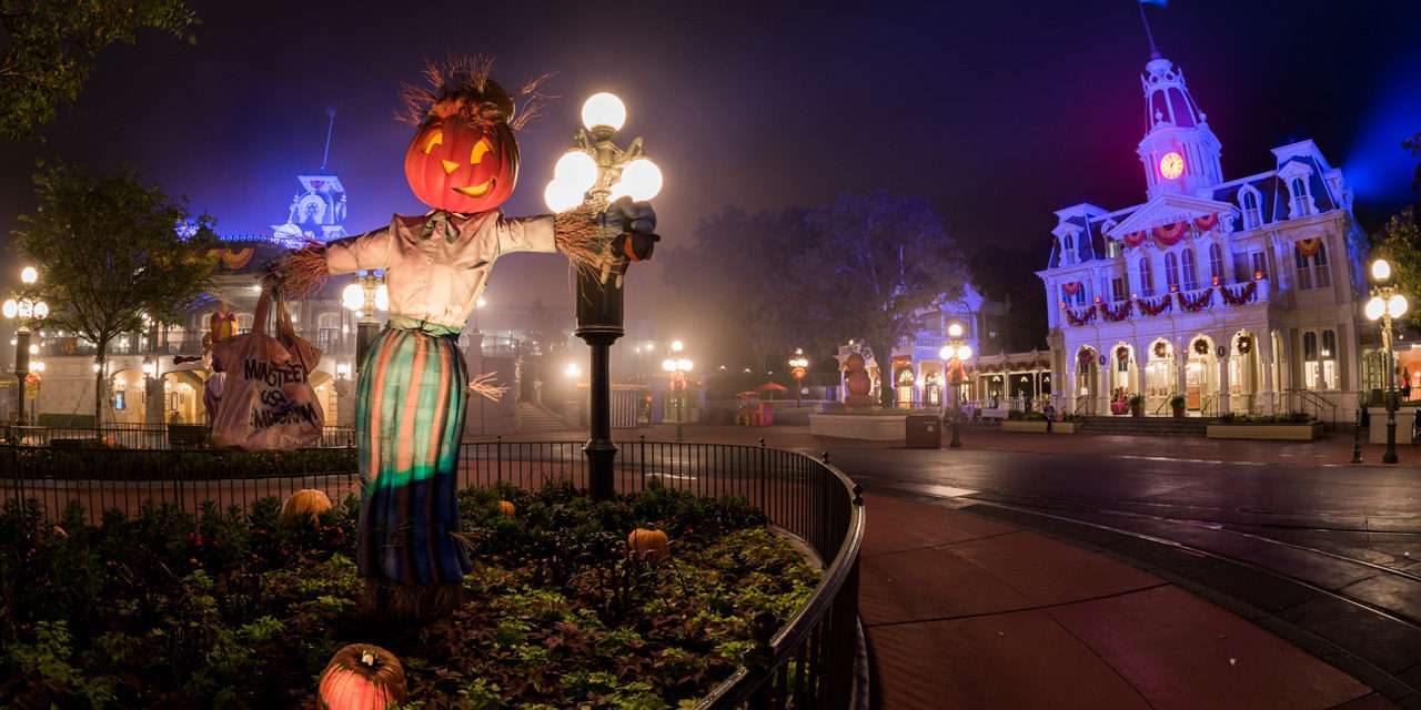 Disney Parks After Dark: A Haunting Town Square