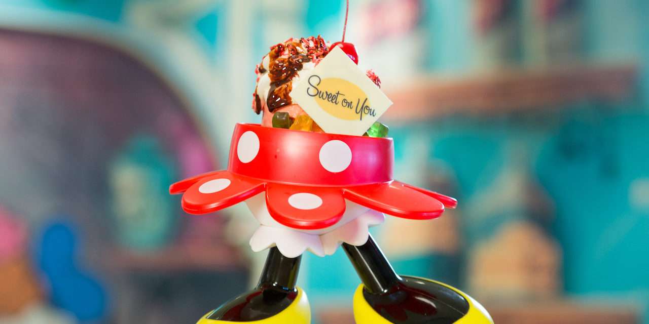 Chocolate Fudge Brownie Milkshake at Sweet on You Aboard the Disney Fantasy