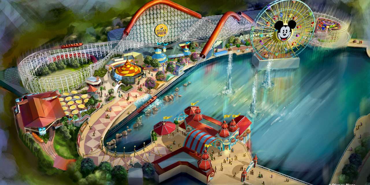 Pixar Pier to Bring New Incredicoaster and More to Disney California Adventure Park Summer 2018