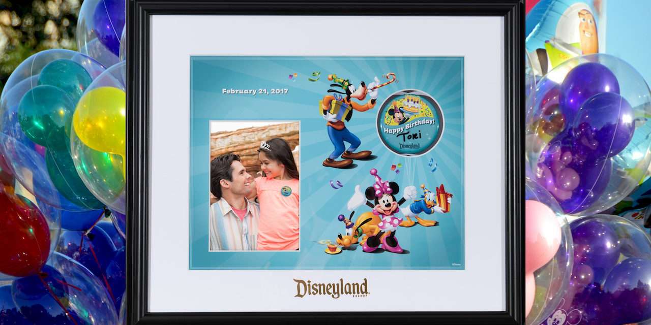 Commemorate Your Celebration at Disneyland Resort with a New Product from Disney PhotoPass Service