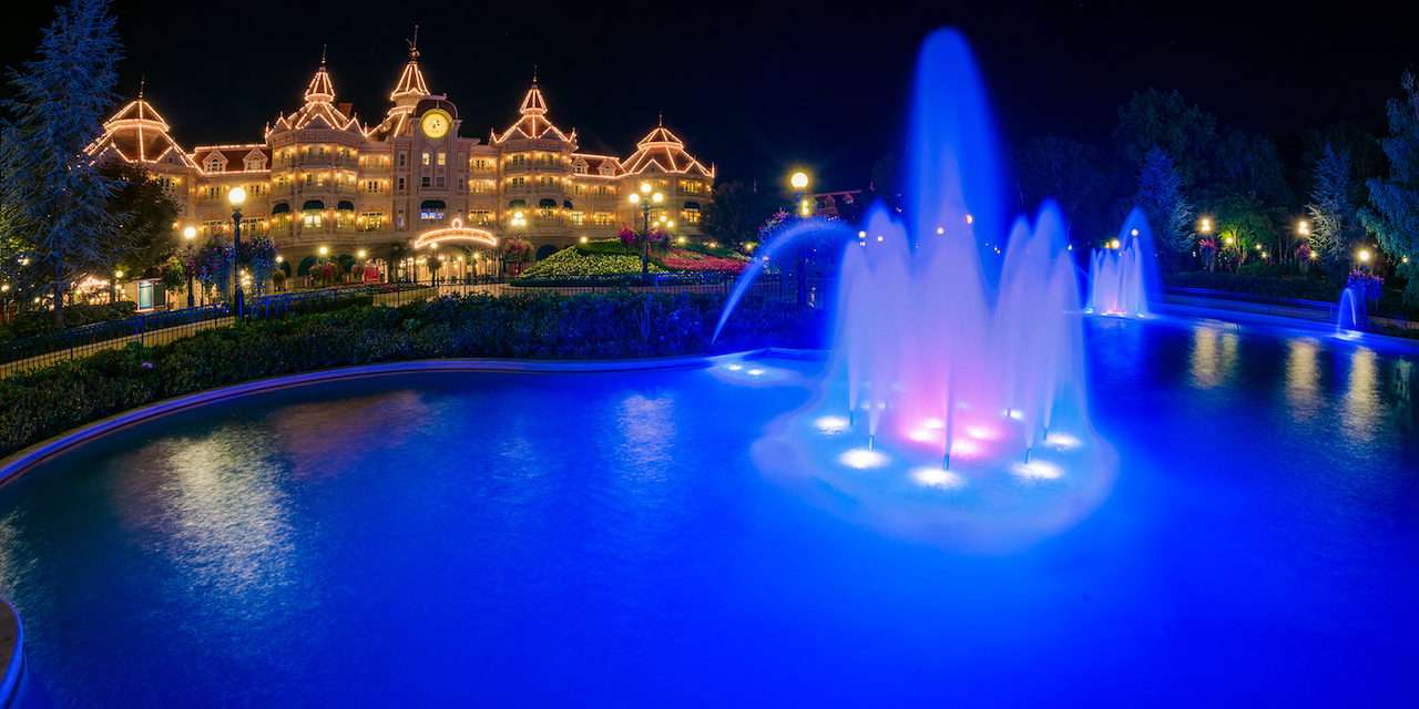 Fountains at Disneyland Hotel Paris
