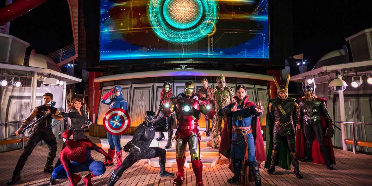 Marvel Day at Sea on the Disney Magic