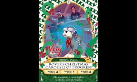 Rover’s Christmas Carousel of Progress Sorcerers of the Magic Kingdom Card