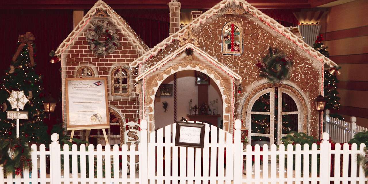 See the Winner of Disney Cruise Line’s Fourth Annual Gingerbread House Competition