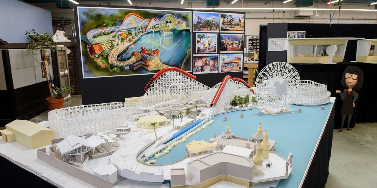 Working Model of Pixar Pier Shows Newly Themed Areas Coming Summer 2018 to Disney California Adventure Park