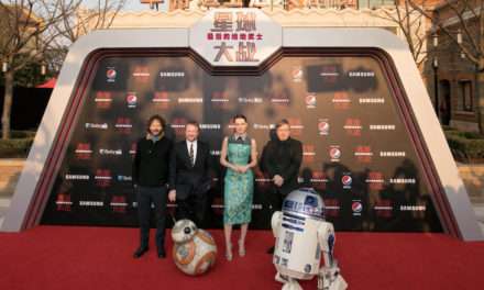 Star Wars: The Last Jedi Premieres in China at Shanghai Disney Resort with Cast and Crew