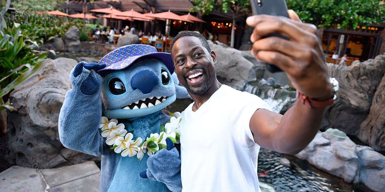 Actor Sterling K. Brown Vacations at Aulani, a Disney Resort & Spa