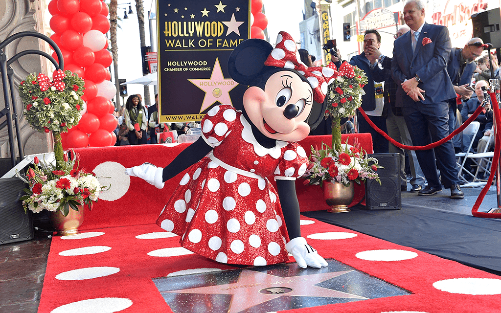 Minnie Mouse Receives Star of Hollywood Walk of Fame In Celebration of Her 90th Anniversary