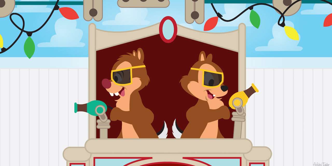 Chip & Dale Compete at Disney’s Hollywood Studios