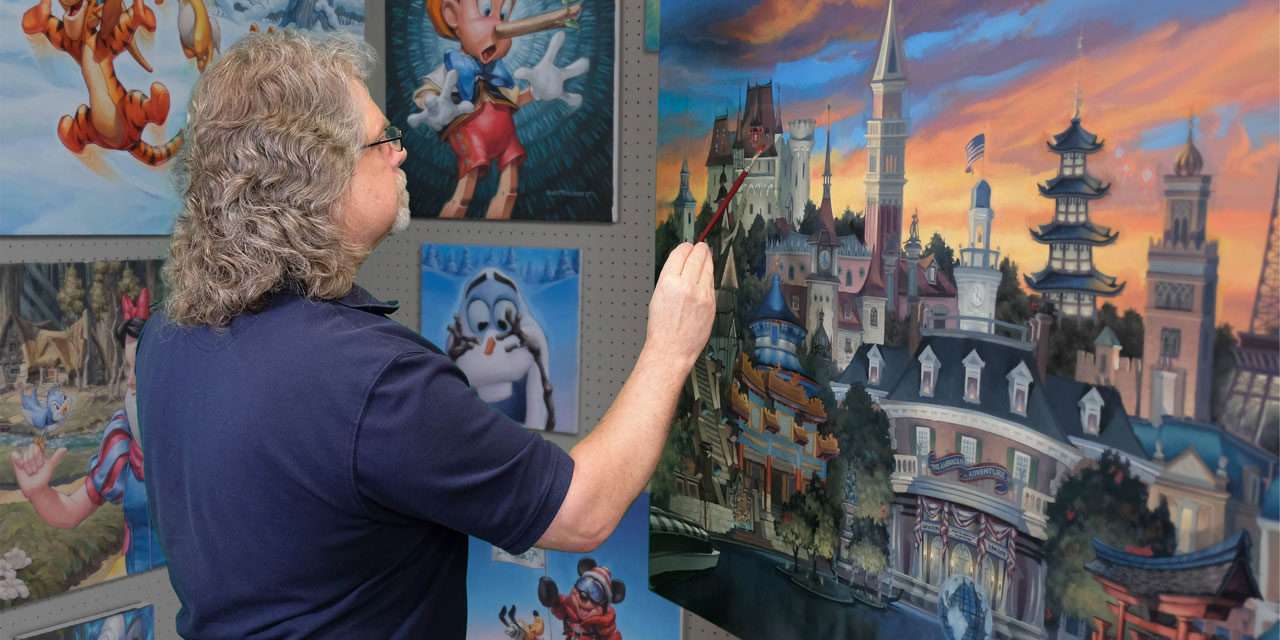 Disney Fine Artist Greg McCullough Provides Hidden Gems For The Epcot International Festival of the Arts